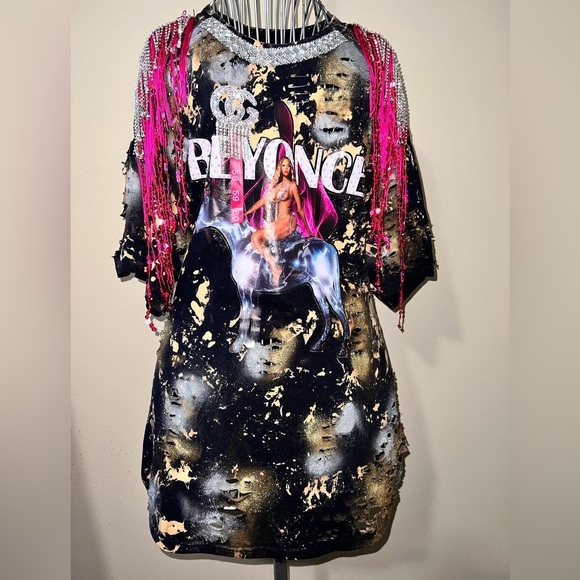 Tops | Custom Beyonc Renaissance Tour Tshirt | Poshmark